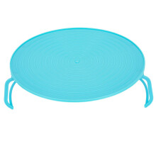 Plateau micro-ondes empilable, grille en plastique rond