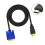 Han til VGA D-Sub adapterkabel til pc-skærm 1