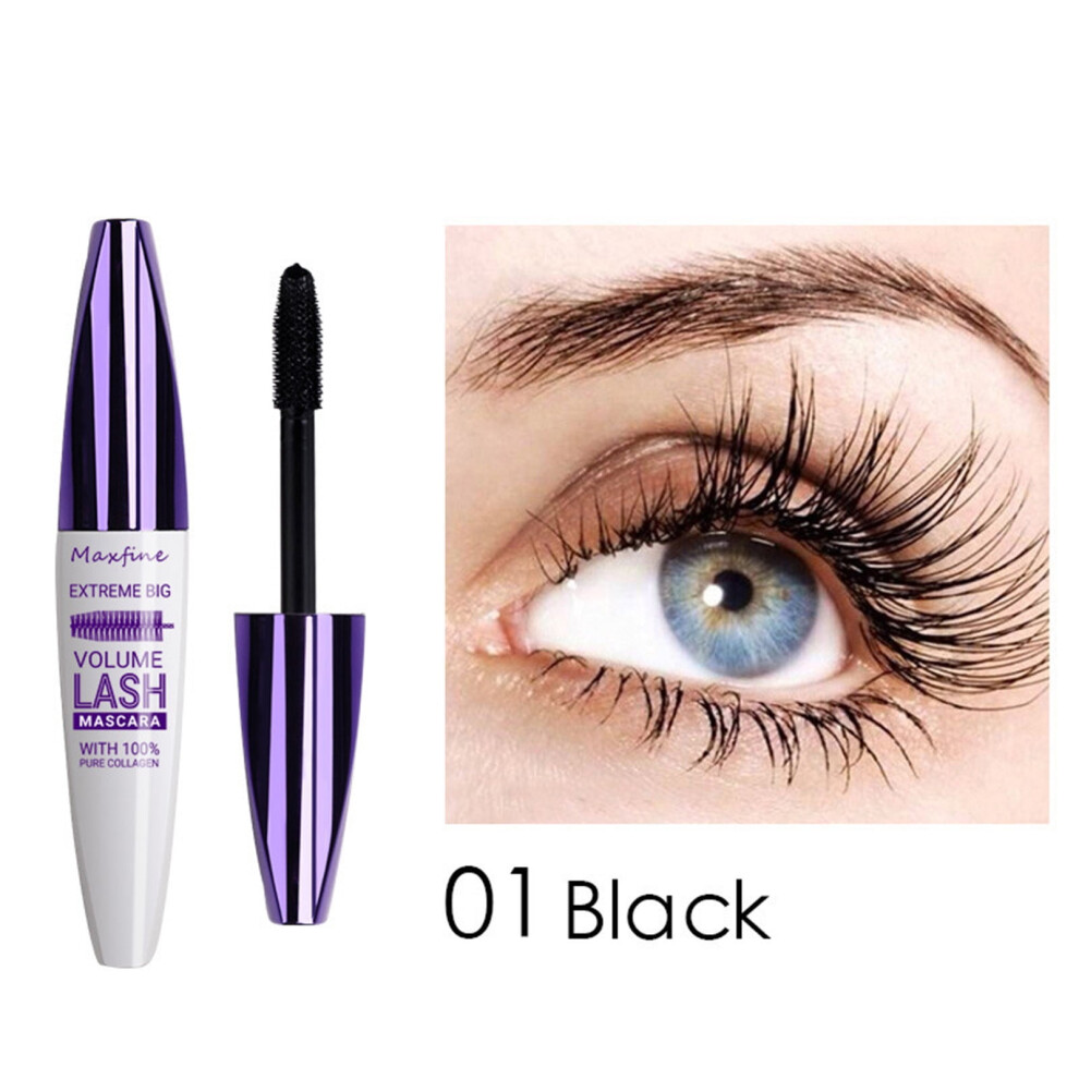 Penkiiy 5D blue mascara long-lasting thick smudge-proof