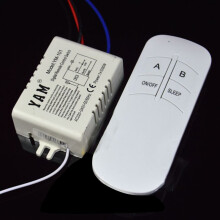 Vezeték nélküli RF fénykapcsoló készlet 220V 1 irányú