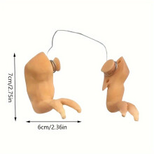 (A) Mocking pet props Chicken arm decoration products chicken forelimbs decoration dinosaur chicken arm small pet toys