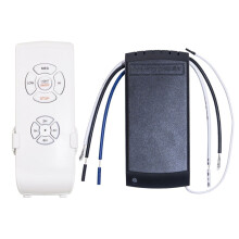 Kit de télécommande pour ventilateur de plafond avec éclairage, minuterie et vitesse