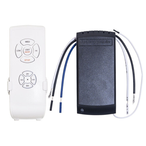 Kit de télécommande pour ventilateur de plafond avec éclairage, minuterie et vitesse