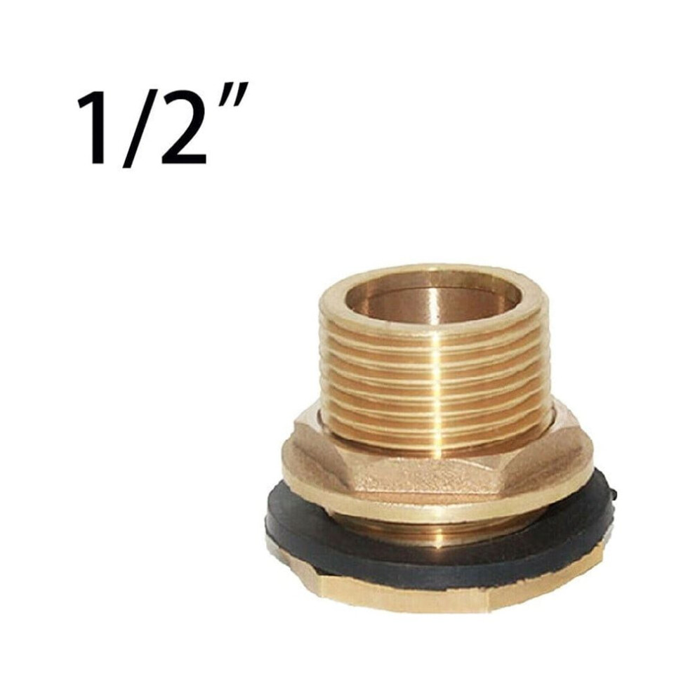 Water Butt Brass Tap With Click-Lock Fitting 9314556040054