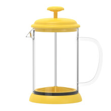 Cafetière en verre borosilicate 800 ml en acier inoxydable