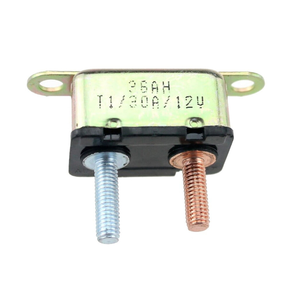 12V 30A Automotive Resettable Circuit Breaker With Copper 9314556037757