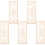Chinese antique folding screen 5-panel set 1