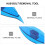 Eease blue tatting shuttles set for lace making 2 pcs 3