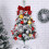 Green flocking desktop Christmas tree 23.6 inch 6
