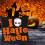 Halloween örngott set svart dödskalledesign 4-pack 1