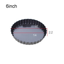 Tårtform med non-stick-beläggning, avtagbar botten, 16,8 cm