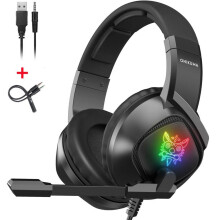 ONIKUMA K19 Gaming Headset with Mic Noise-Cancelling