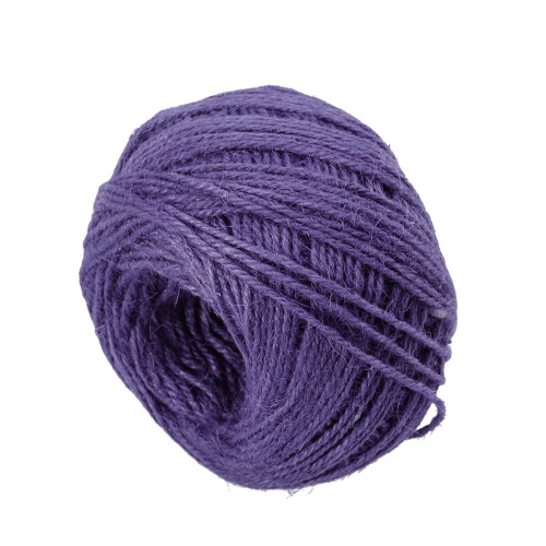 Linaichen jutetouw paars 328ft 1