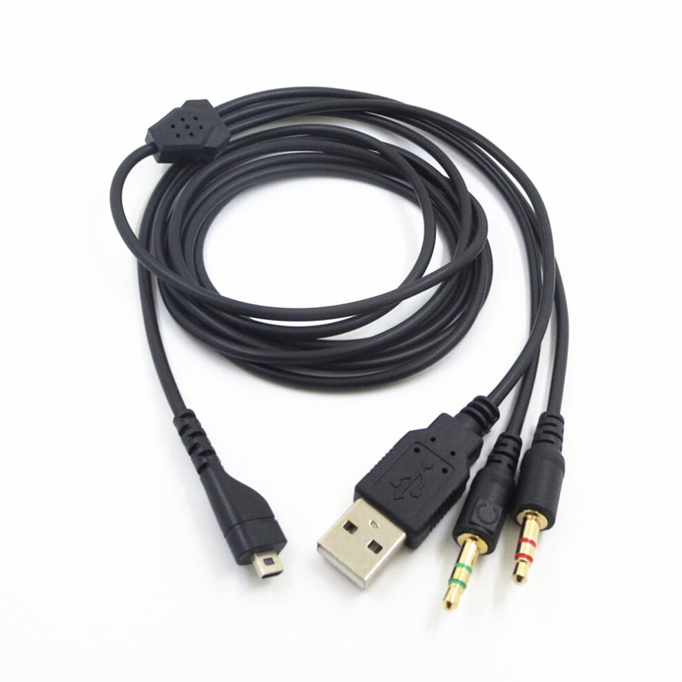 Oxygen-Free Copper Audio Cable For Arctis Headphones 6.5Ft Gold 9314556562396
