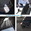 Lampe de lecture LED rechargeable USB avec pince et 4 niveaux de luminosité 5