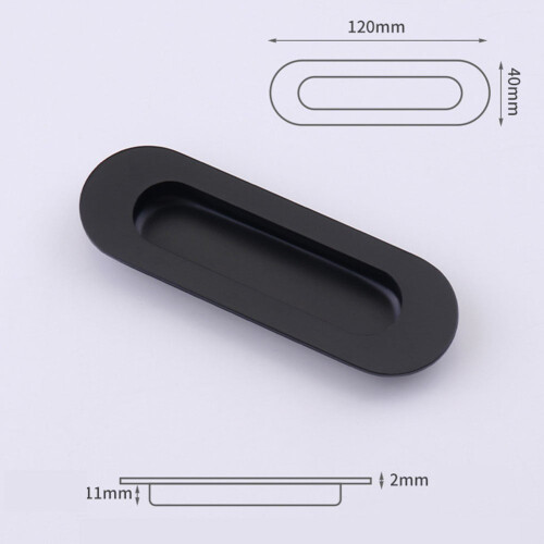 Stainless Steel Concealed Sliding Door Handle 1 Piece