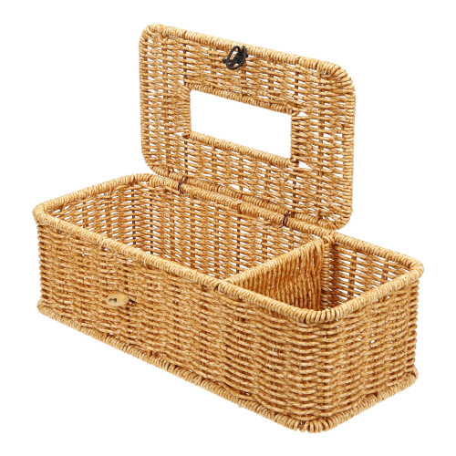 Βάση αποθήκευσης χαρτομάντιλων Vintage Organiser για επιτραπέζιους υπολογιστές