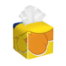 Étui en cuir Tweety pour boîte à mouchoirs, rectangulaire, 1 pièce