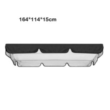 Outdoor swing awning set waterproof for garden bench