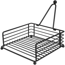 Keukenorganizer van smeedijzeren tissuebox
