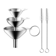 Set di mini imbuti in acciaio inox Mosiee (6 pezzi)