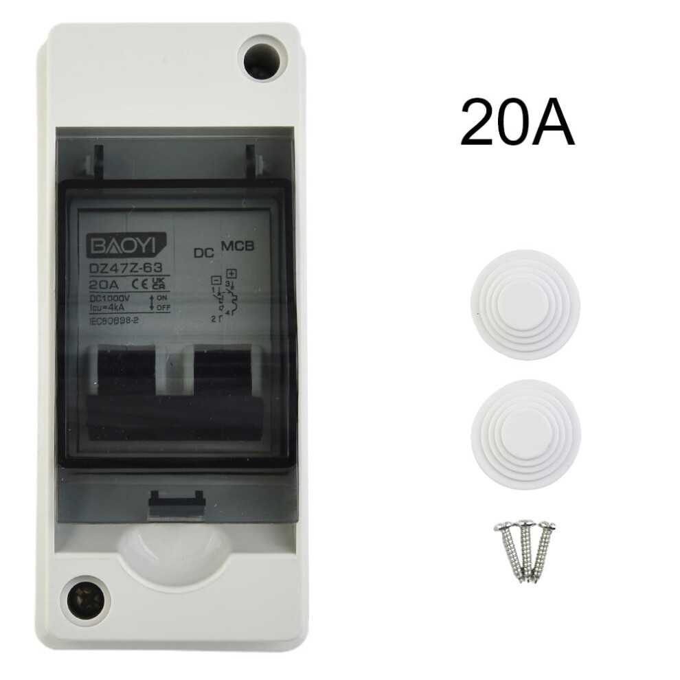 Solar Pv Combiner Box With Dc Circuit Breaker 9314556037207