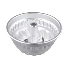 Molde giratorio hueco de aluminio para pasteles con forma de crisantemo (1 unidad)