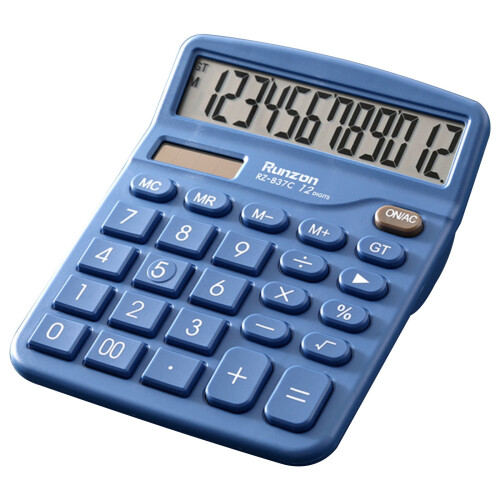 Scientific Calculator 12-digit LCD display 2