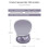 Mousepad Antiderrapante com Apoio para o Pulso, Ergonômico e Transparente, em Silicone. 7