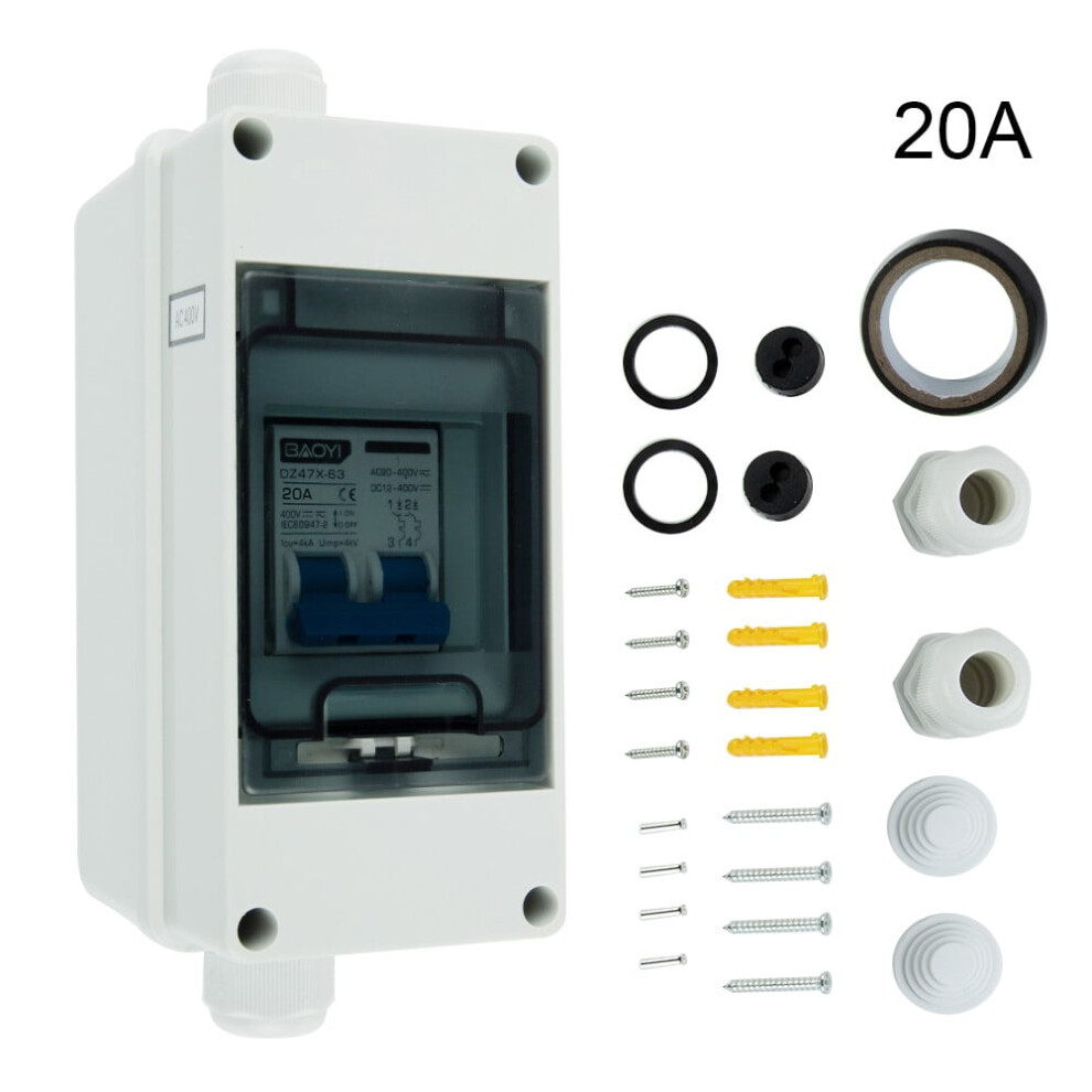 Pv Disconnector Ac400v 60A Waterproof Solar Box 9314556036811