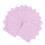 Jewelry Cleaning Cloth Microfiber Double-Sided Pink 100pcs 1