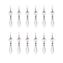 Transparent Prism Pendant Lights for Wedding DIY Decoration