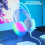Livrdious gaming headset 7.1 surround sound USB with 8