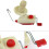Hand-operated yarn ball winder for wool and thread 4