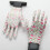 Reusable waterproof kitchen cleaning gloves 1 pair 4