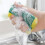 Cleaning Sponge Dishcloth Set Double-Sided 5 pcs 6