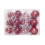 YiFudd, palline di Natale in plastica, 24 pezzi 2