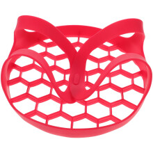 Food-Grade Silicone Portable Steamer Trivet for Roasting Pan