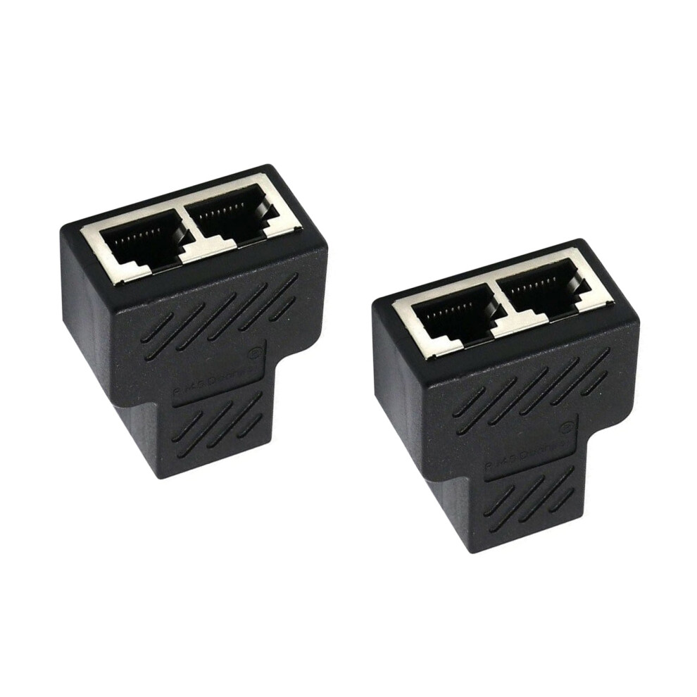 Rj45 Splitter Connector 1-To-2 For Dsl And Cable Modem 9314556560392