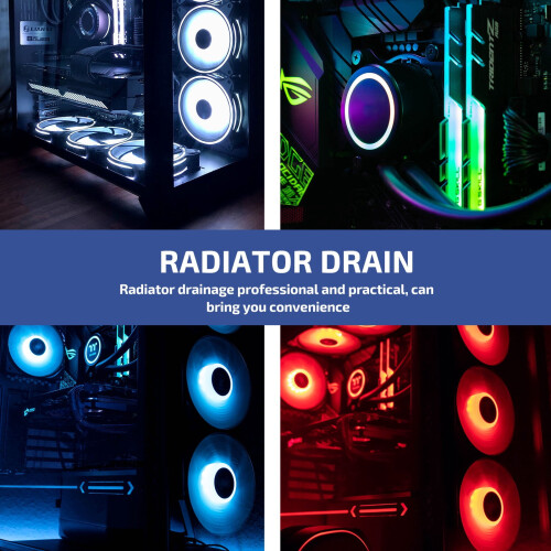 Computer Water Cooling Radiator Aluminum Heat Exchanger 1