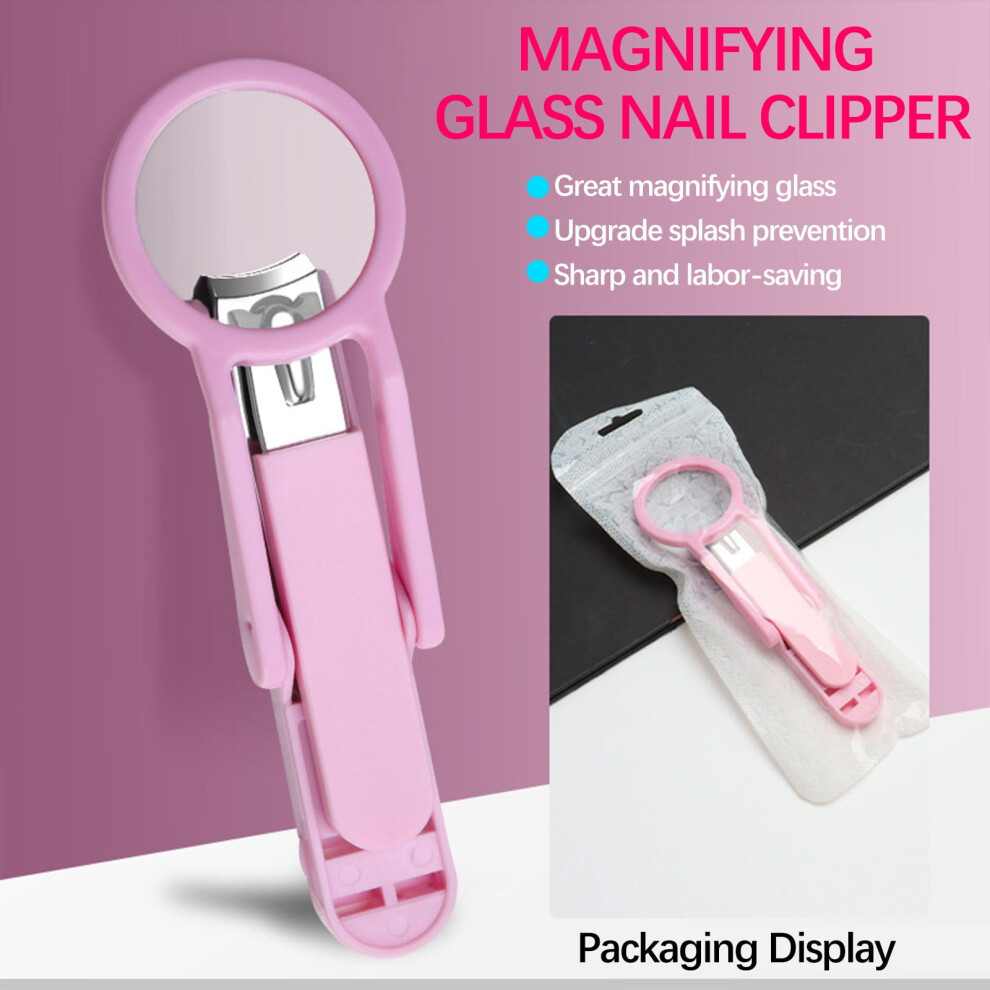 YiFudd nail clippers for elderly and children with glass