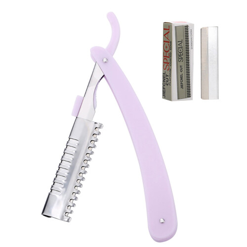 YiFudd folding eyebrow trimmer stainless steel set