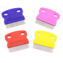 Feiona Pet Stainless Steel Flea Comb for Dogs and Cats