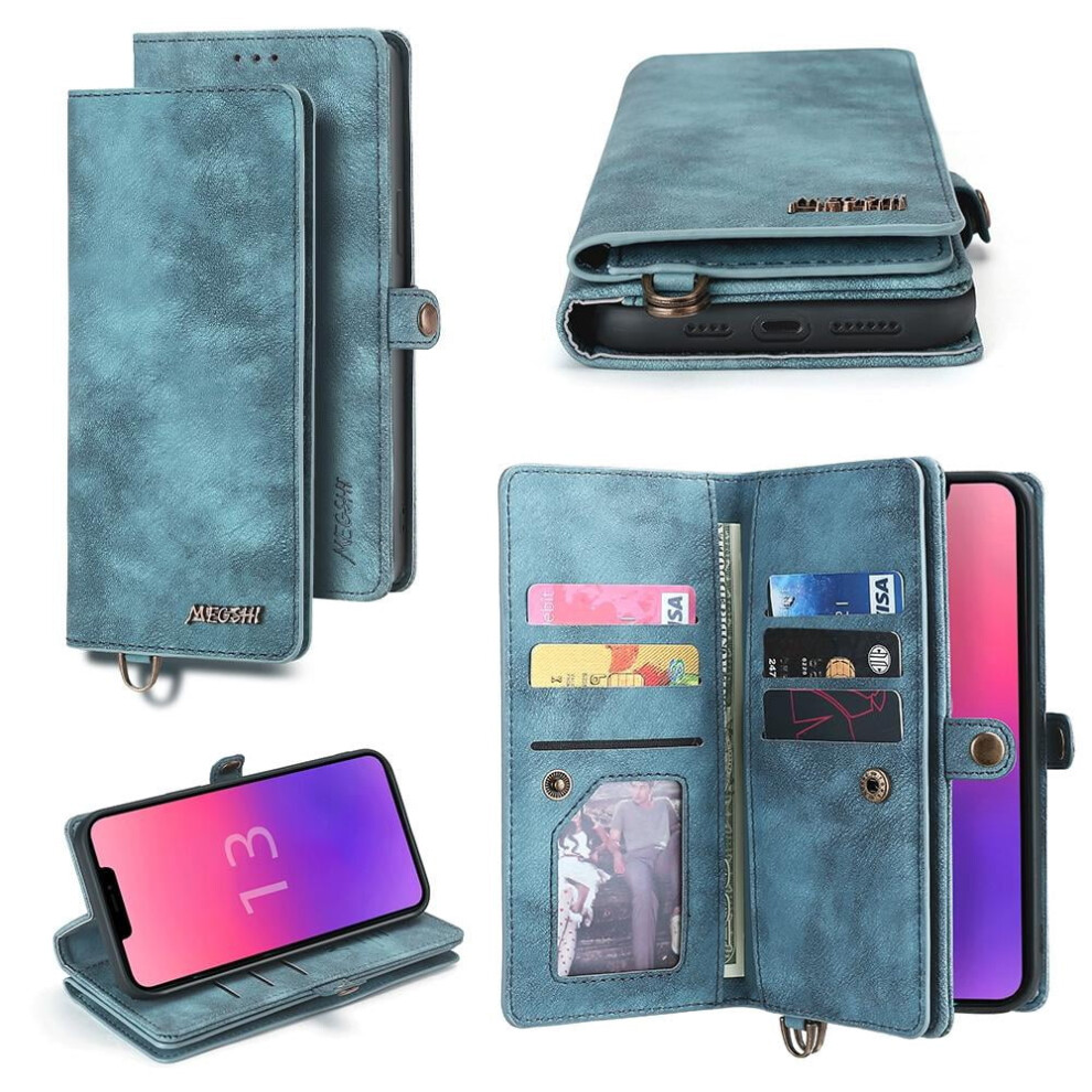 Wallet Case For Iphone 13 Pro Max Pu Leather Folio With 9314556119699