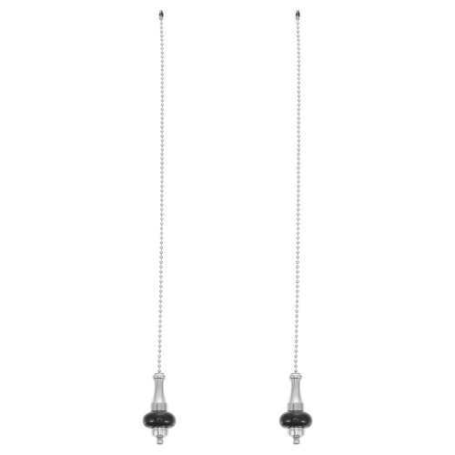 Ceramic Pendant Pull Chain for Fan Light 2 pcs