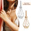 Adjustable Pearl Cage Pendant for DIY Jewelry Making 2PCS 4