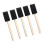 Paint Brush Set 1 Inch Sponge Wood Handle 60PCS 6