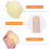 Paint Sponge Set Round Shape with Wooden Handle 20 Pcs 5