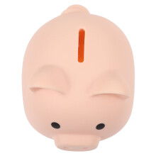 Tirelire décorative pour enfants, pot de rangement, ornement, taille moyenne, en vinyle