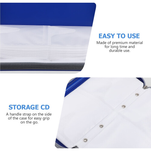 Cassette Tape Organizer Binder with CD and DVD Storage 2